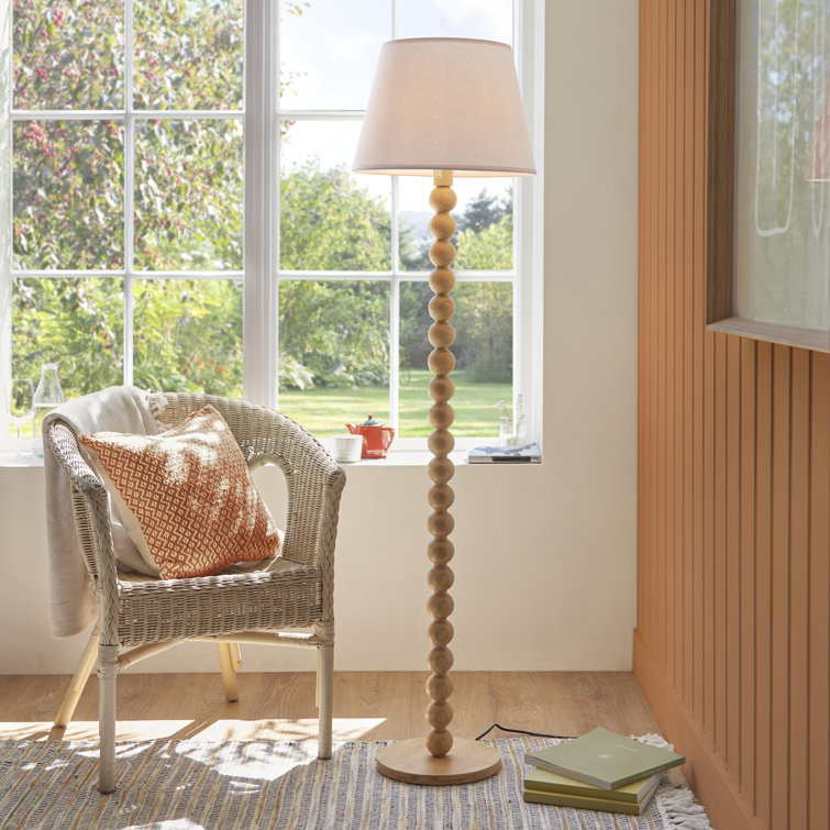 Heritage Hues Cane 156cm Traditional Floor Lamp Wayfair.co.uk